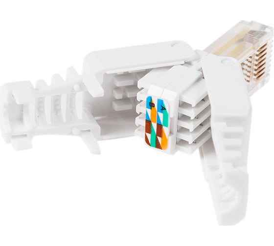 Разъем REXANT UTP RJ-45(8P8C), CAT 5e, самозажимной 05-1051
