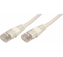 Патч-корд REXANT U/UTP RJ45-RJ45, CAT 5e, PVC, серый, 1,5 м 18-1004