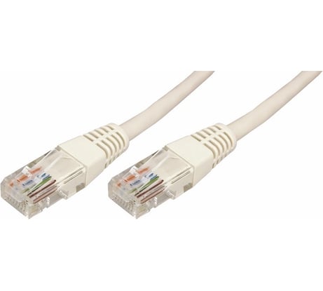 Патч-корд U/UTP, CAT 5e, RJ45-RJ45, PVC серый, 20 м REXANT 18-1011