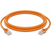 Патч-корд Ripo plus utp4 cat 5e, cu lszh нг(а), rj45, 3м, оранжевый 003-300126