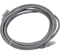 Патч-корд Ripo utp cat 5e, rj45, 3 м, серый 003-300007 27291738