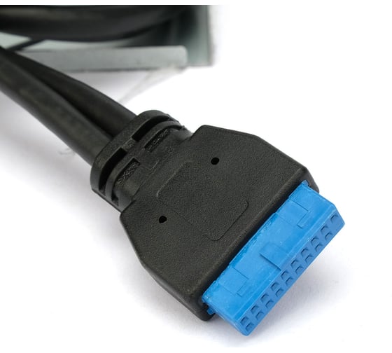 Планка usb 3.0 Gembird на переднюю панель 5.25", 2xusb-a 3.0, FP5.25-USB3-2A