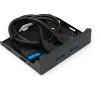Планка usb 3.0 Gembird на переднюю панель 3.5", 2xusb-a 3.0, FP3.5-USB3-2A