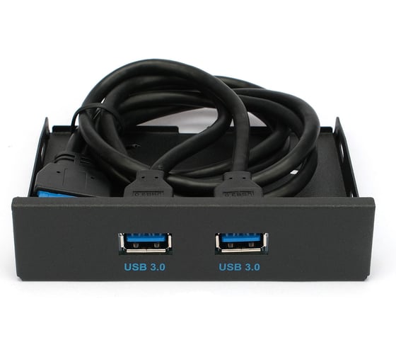 Планка usb 3.0 Gembird на переднюю панель 3.5", 2xusb-a 3.0, FP3.5-USB3-2A