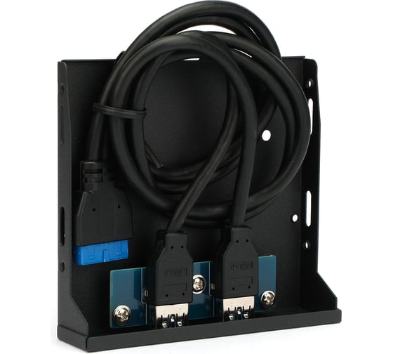 Планка usb 3.0 Gembird на переднюю панель 3.5", 2xusb-a 3.0, FP3.5-USB3-2A