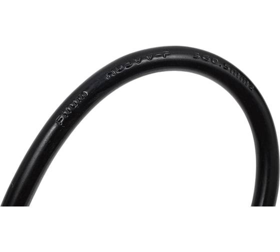 Сетевой кабель Wize CAC6-C13-C14-3M 3 м, C13-С14, 6 А, черный, пакет 121659