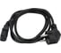 Сетевой кабель Wize CAC6-EU-C13-1.8M 1.8 м, Евровилка 3 pin - C13, 6 А, черный, пакет 121652 2