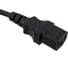 Сетевой кабель Wize CAC6-EU-C13-1.8M 1.8 м, Евровилка 3 pin - C13, 6 А, черный, пакет 121652 4