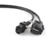 Сетевой кабель Wize CAC6-EU-C13-1.8M 1.8 м, Евровилка 3 pin - C13, 6 А, черный, пакет 121652 1