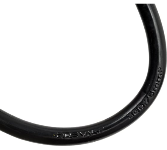 Сетевой кабель Wize CAC10-EU-C13-3M 3 м, Евровилка 3 pin - C13, 10 А, черный, пакет 121656