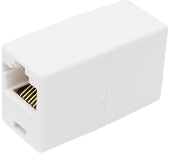 Проходной адаптер ЭРА тип RJ45-RJ45, категория, 5е, неэкранированный Б0056898