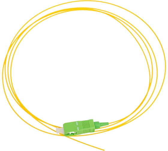 Пигтейл оптический SUPRLAN SC/APC 1,5м 09-0704 1