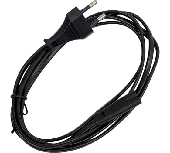 Кабель питания Filum cee 7/16-с7, 2x0.5мм², 220в, 2.5a, чёрный, 1.8м FL-PC2.5-EU-C7-1.8M