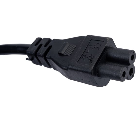 Кабель питания Filum cee 7/7-с5, 3x0.75мм², 220в, 10a, чёрный, 3м FL-PC10-EU-C5-3M