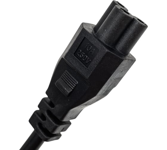 Кабель питания Filum cee 7/7-с5, 3x0.75мм², 220в, 10a, чёрный, 1.8м FL-PC10-EU-C5-1.8M