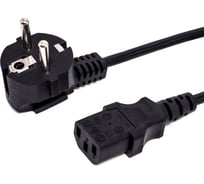 Кабель питания Filum cee 7/7-с13, 3x0.75мм², 220в, 10a, чёрный, 5м FL-PC10-EU-C13-5M