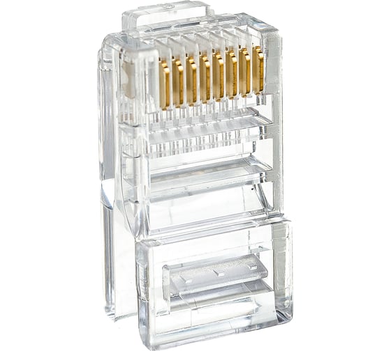 Многожильный коннектор NIKOMAX RJ45/8P8C 100шт NMC-RJ88RE06UD1-100