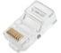 Коннектор Ripo rj-45 (8p8c) cat.5e, покрытие 3мкд, универсальные ножи 003-400021 1
