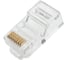 Коннектор Ripo rj-45 (8p8c) cat.5e, покрытие 3мкд, универсальные ножи 003-400021 1