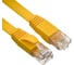 Патч-корд Ripo плоский utp4 cat 6, rj45-rj45, 1,8 m, pvc (желтый) 003-300133 1