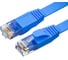 Патч-корд Ripo плоский utp4 cat 6, rj45-rj45, 1,8 m, pvc (синий) 003-300132 1