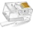 Коннектор для телефонного кабеля Retic RJ-9 (4p4c), медный, 20 штук/упаковка CN-4P4C-U-TWCS/20 3