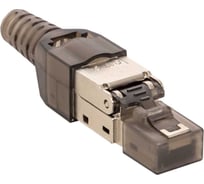 Коннектор EKF TERACOM pro полевой заделки RJ-45 (8p8c), экранированный, stp, для кабеля cat.6a TRP-PLUG-6ASTP-FST