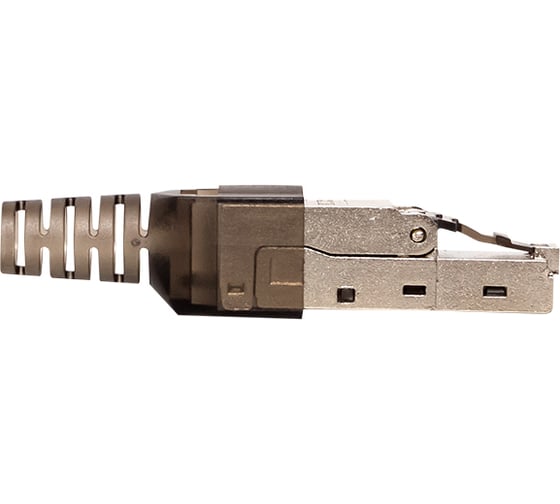 Коннектор EKF TERACOM pro полевой заделки RJ-45 (8p8c), экранированный, stp, для кабеля cat.6a TRP-PLUG-6ASTP-FST