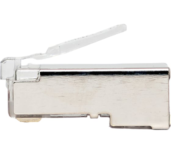Коннектор RJ-45 EKF TERACOM экранированный, 8P8C, Cat.5E, универсальный, упаковка 20 штук TRC-PLUG-5EFTP-20