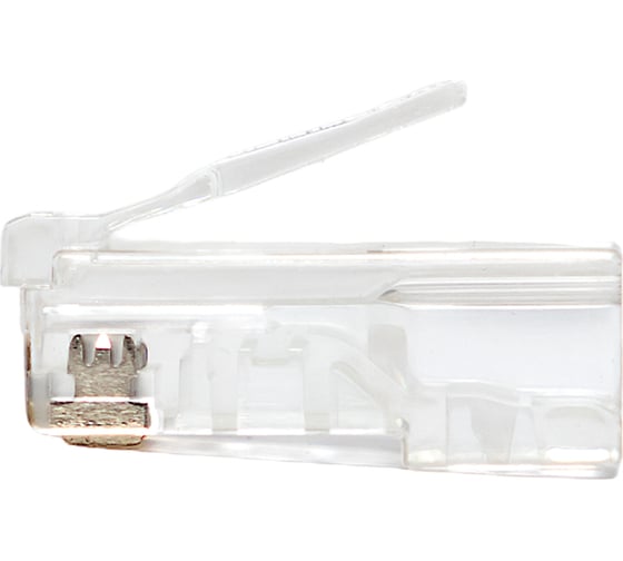 Коннектор RJ-45 EKF TERACOM неэкранированный, 8P8C, Cat.5E, универсальный, упаковка 10 штук TRC-PLUG-5EUTP-10