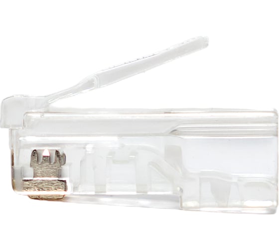 Коннектор RJ-45 EKF TERACOM неэкранированный, 8P8C, Cat.5E, универсальный, упаковка 50 штук TRC-PLUG-5EUTP-50