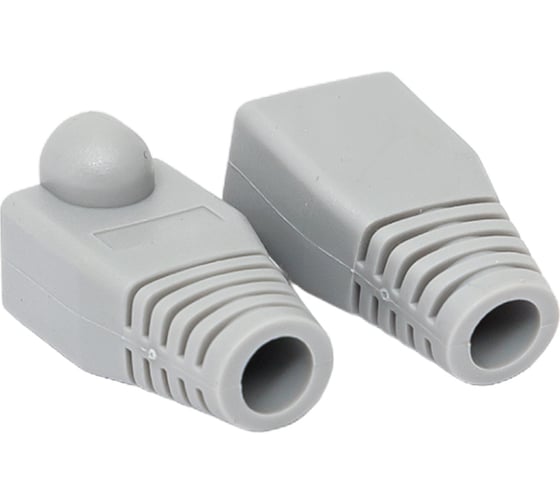 Изолирующий колпачок EKF TERACOM для коннекторов RJ-45, pvc, серый, упаковка 20 штук TRC-BT-RJ45-PVC-20