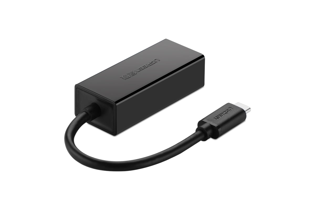 Сетевой адаптер Ugreen USB C 2.0 10/100 Mbps, 110 мм 30287