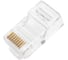 Коннектор сквозной (проходной) rj-45 (8p8c) cat.5e, покрытие 3мкд, универ. ножи (упк.50шт) Ripo 003-400035/50 1