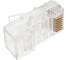 Коннектор сквозной (проходной) rj-45 (8p8c) cat.5e, покрытие 3мкд, универ. ножи (упк.50шт) Ripo 003-400035/50 3
