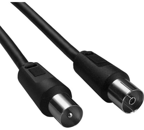 Антенный кабель удлинитель ТВ вилка - ТВ розетка Pro Legend 1 м. PL1160