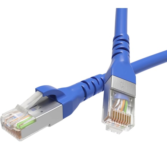 Экранированный патч-корд DKC cat6 f/utp 4x2, lszh, синий, 5.0м RN6FU4550BL