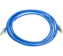 Экранированный патч-корд DKC cat6 f/utp 4x2, lszh, синий, 3.0м RN6FU4530BL