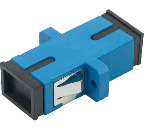 Оптический проходной адаптер DATAREX SC-SC OS2 симплекс simplex синий DR-540002