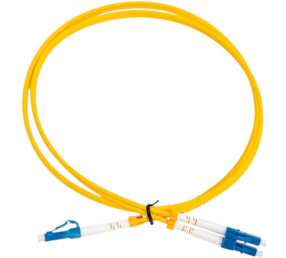 Оптический шнур Cabeus duplex lc-lc 9/125 sm 1м lszh FOP(d)-9-LC-LC-1m