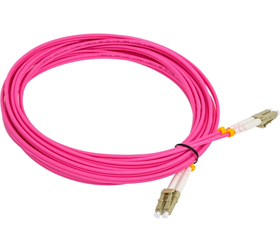 Оптический шнур Cabeus duplex lc-lc 50/125 mm om4 5м lszh FOP-50-OM4-LC-LC-5m