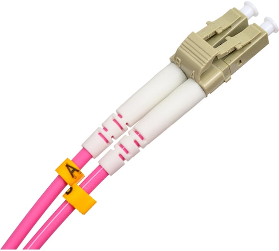 Оптический шнур Cabeus duplex lc-lc 50/125 mm om4 5м lszh FOP-50-OM4-LC-LC-5m