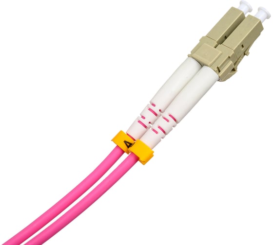 Оптический шнур Cabeus duplex lc-lc 50/125 mm om4 5м lszh FOP-50-OM4-LC-LC-5m