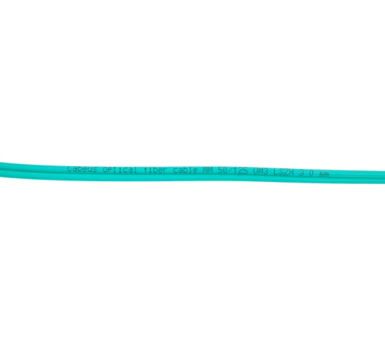 Оптический шнур Cabeus duplex lc-lc 50/125 mm om3 2м lszh FOP-50-LC-LC-2m