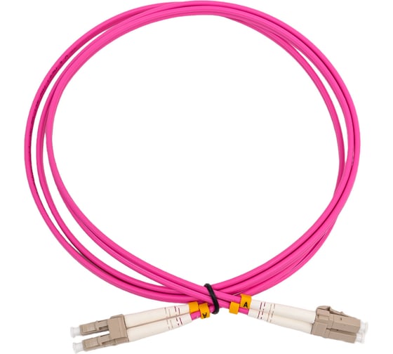 Оптический шнур Cabeus duplex lc-lc 50/125 mm om4 1,5м lszh FOP-50-OM4-LC-LC-1,5m