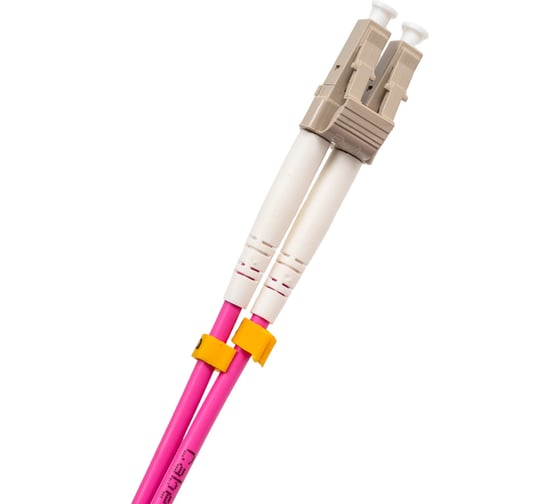 Оптический шнур Cabeus duplex lc-lc 50/125 mm om4 1,5м lszh FOP-50-OM4-LC-LC-1,5m