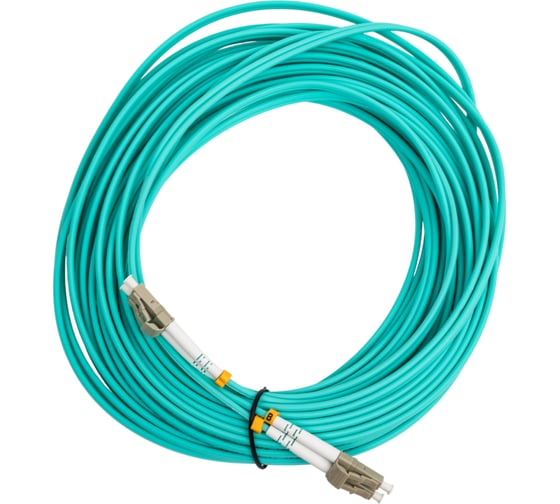 Оптический шнур Cabeus duplex lc-lc 50/125 mm om3 15м lszh FOP-50-LC-LC-15m