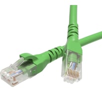 Патч-корд DKC неэкранированный cat5e u/utp 4x2, lszh, зелёный, 1.0м RN5EUU4510GN