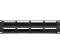 Патч-панель DKC 19",2u,cat6, 48 портов rj45, неэкранированная RN6PPU242