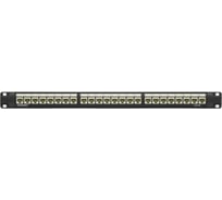 Патч-панель DKC 19",1u,cat5e, 24 модуля rj45, неэкранированная RN5PPU24